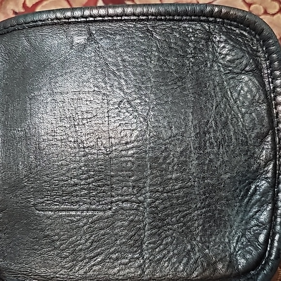 Vintage Black Drawstring Shoulder Bag 9166 No Hangtag - Picture 11 of 11